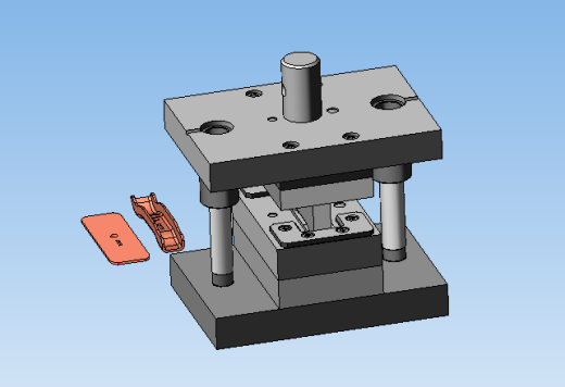 电动脱模移动触点冲压模缩略图